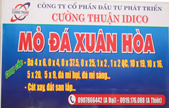 MỎ ĐÁ XUÂN HOÀ ĐÃ NỔ LOẠT MÌN KHAI MỎ VÀ NHỮNG SẢN PHẨM ĐẦU TIÊN